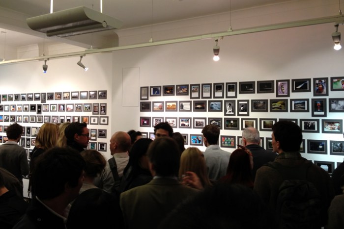 Photos Being Showcased in a Gallery