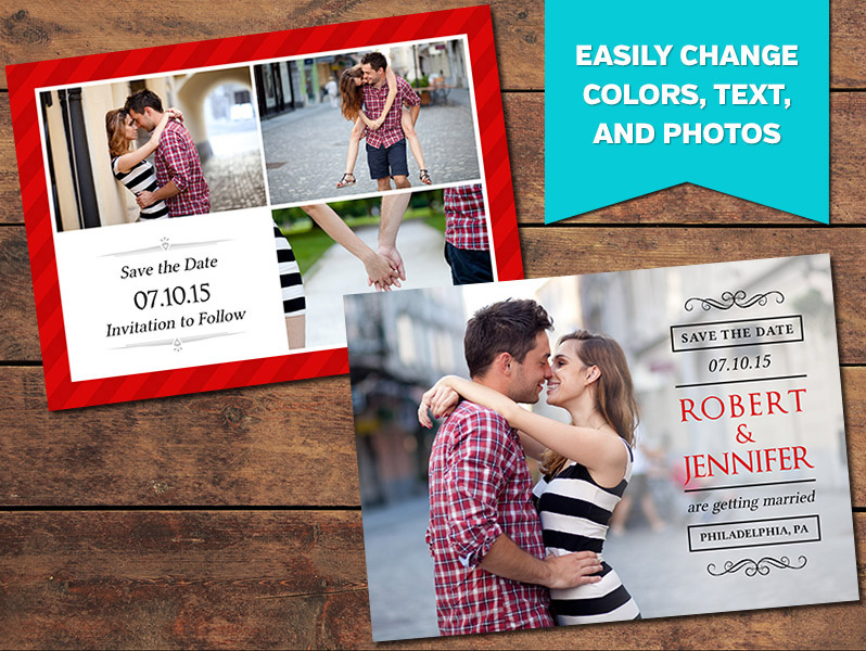 Apple Save-the-Date Card Template