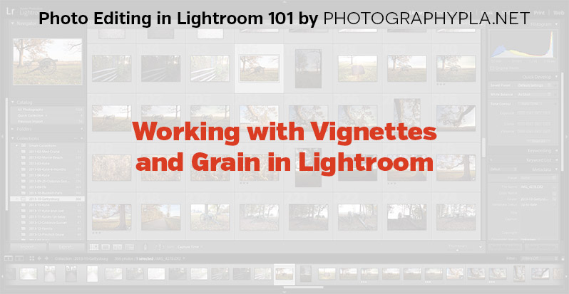 Working with Vignettes and Grain in Lightroom