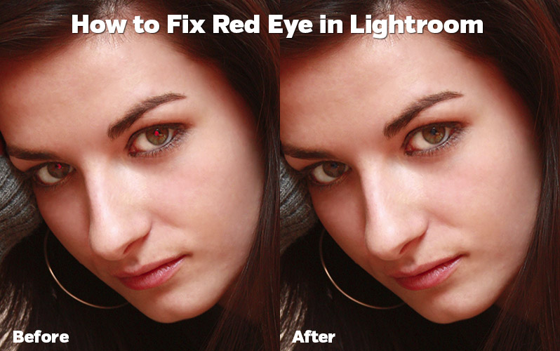 How to Fix Red Eyes in Lightroom