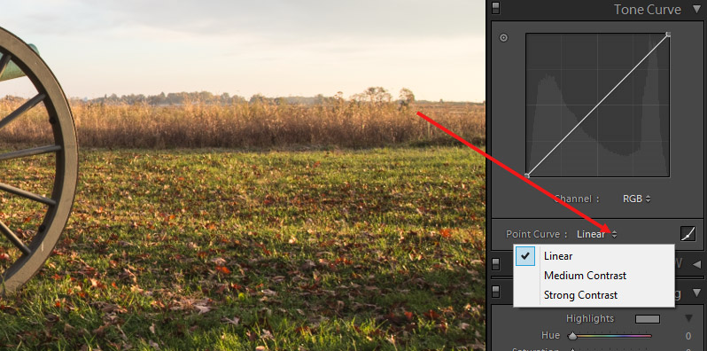 Working with Tone Curves in Lightroom