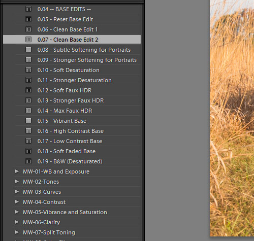 How to Create Your Own Lightroom Presets Using the Master Workflow System