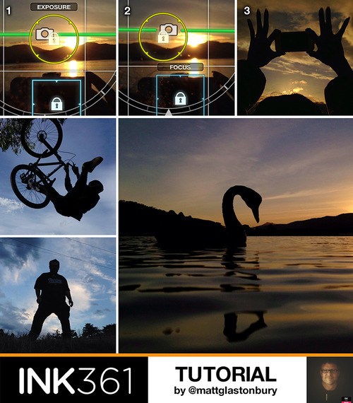 Mobile Photography Tutorial - Creating Silhouettes