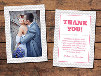 Wedding Thank You Card Templates