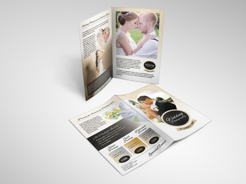 Wedding Photography Services Brochure